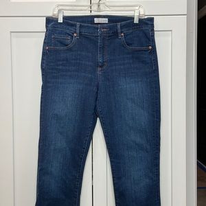 LOFT straight leg jeans size 10